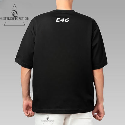 car t-shirt with bmw e46 design,E46 BMW t-shirt