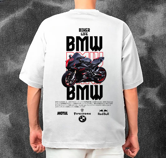 BMW moto t-shirt ,motorcycle BMW , t-shirt 100%ALGDN